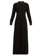 Matchesfashion.com Norma Kamali - Belted Maxi Dress - Womens - Black
