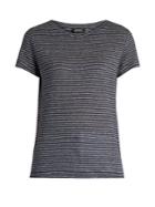 A.p.c. Lilo Striped Linen-jersey T-shirt