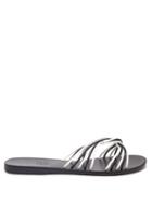 Matchesfashion.com Ancient Greek Sandals - Xanthi Entwined Leather Sandals - Womens - Black White