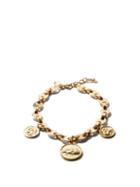 Ladies Jewellery Paco Rabanne - Eight Charm Mariner-chain Anklet - Womens - Gold