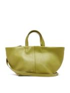 Matchesfashion.com Mansur Gavriel - Tulipano Leather Tote Bag - Womens - Green
