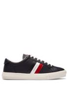 Matchesfashion.com Moncler - New Monaco Leather Trainers - Mens - Blue