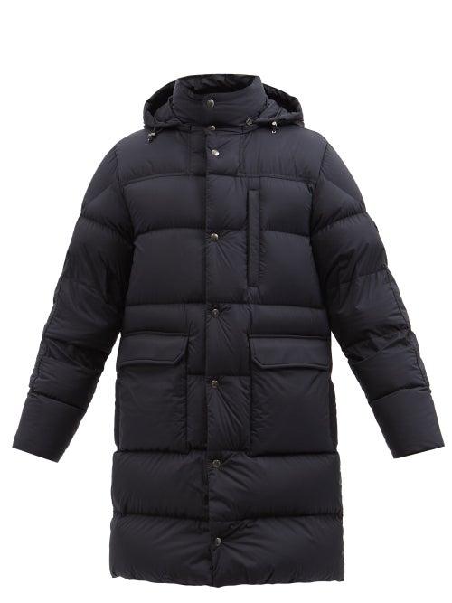 Moncler - Clichy Hooded Down Parka - Mens - Dark Navy