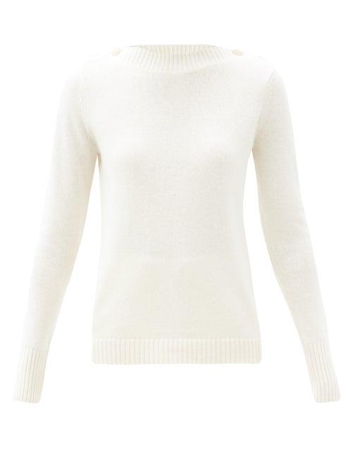 Matchesfashion.com Max Mara - Pelota Sweater - Womens - Ivory