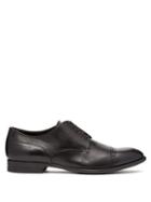 Matchesfashion.com Ermenegildo Zegna - Leather Derby Shoes - Mens - Black
