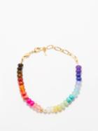 Anni Lu - Iris Beaded 18kt Gold-plated Bracelet - Womens - Multi