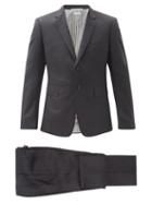 Matchesfashion.com Thom Browne - Super 120s Wool-twill Suit And Tie - Mens - Black
