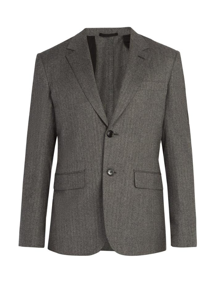 Berluti Single-breasted Wool Blazer