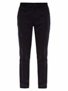 Givenchy Star And Striped-appliqu Trousers