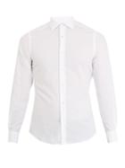 Boglioli Point-collar Single-cuff Cotton Shirt