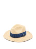 Matchesfashion.com Guanabana - Grosgrain-trim Straw Panama Hat - Mens - Beige