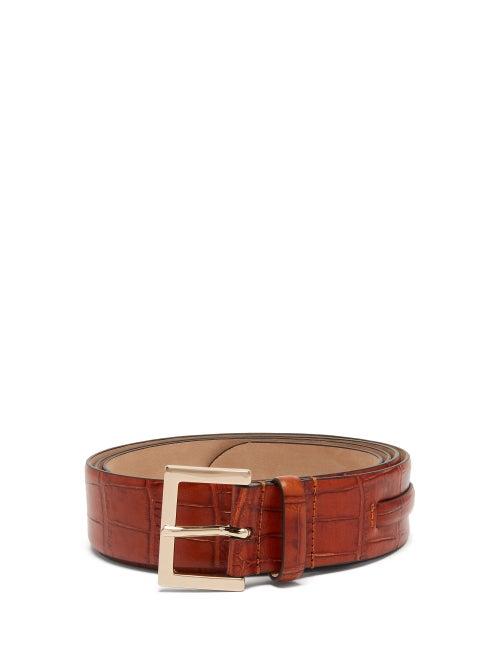 Matchesfashion.com Max Mara - Fiore Belt - Womens - Brown