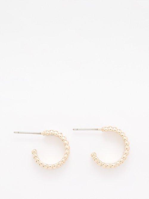 Roxanne Assoulin - Luxe Chubbie Hoop Earrings - Womens - Yellow Gold