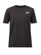 Castore - Logo-print Technical-mesh T-shirt - Mens - Black