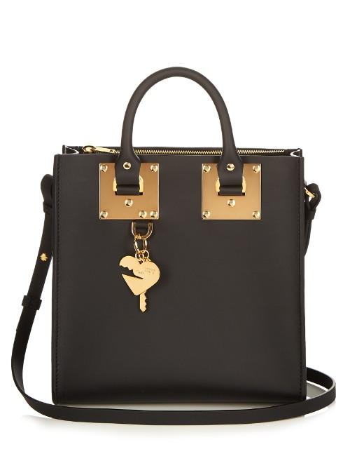 Sophie Hulme Albion Square Leather Cross-body Bag