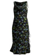 Matchesfashion.com Altuzarra - Norma Floral Print Dress - Womens - Black Multi