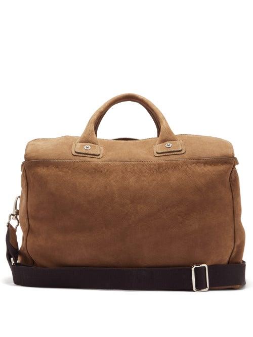 Matchesfashion.com Connolly - Sea 1902 Medium Suede Holdall - Womens - Beige