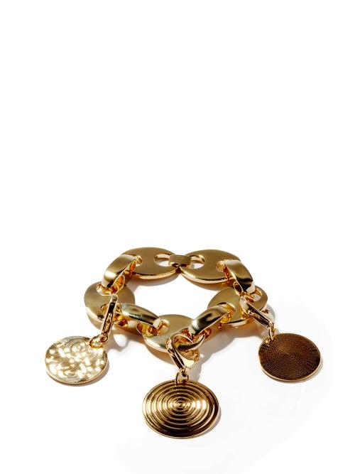 Ladies Jewellery Paco Rabanne - Eight Charm Mariner-chain Bracelet - Womens - Gold