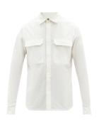 Rick Owens - Patch-pocket Cotton-poplin Shirt - Mens - White
