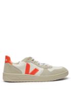 Matchesfashion.com Veja - V-10 Panelled B-mesh Trainers - Mens - Orange White