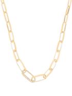 Matchesfashion.com Lizzie Mandler - Diamond & 18kt Gold Cable-chain Necklace - Womens - Gold