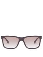 Matchesfashion.com Prada Eyewear - Square Frame Sunglasses - Mens - Black