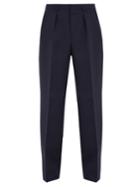 Ami Mid-rise Wide-leg Trousers