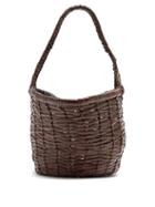 Matchesfashion.com Dragon Diffusion - Jane Birkin Small Woven Leather Bag - Womens - Brown Multi