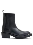 Matchesfashion.com Eytys - Romeo Point-toe Leather Boots - Mens - Black
