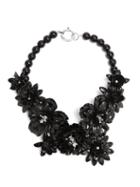 Matchesfashion.com Isabel Marant - Aloha Stone Flower Necklace - Womens - Black