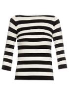 Tomas Maier Striped Boat-neck Sweater