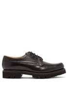 Matchesfashion.com Grenson - Buddy Leather Derby Shoes - Mens - Black