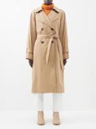 Acne Studios - Odande Organic-cotton Trench Coat - Womens - Beige