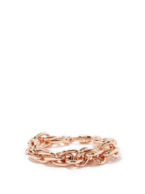 Matchesfashion.com Lauren Rubinski - Rope-chain 14kt Rose-gold Bracelet - Womens - Rose Gold