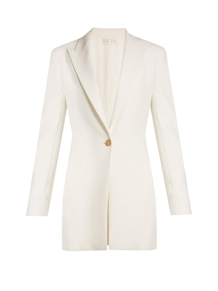 The Row Jaymin Peak-lapel Single-breasted Blazer