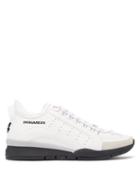 Matchesfashion.com Dsquared2 - 551 Logo-embroidered Leather Trainers - Mens - Grey White