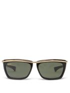 Ray-ban - Olympian Ii D-frame Acetate Sunglasses - Mens - Black Gold