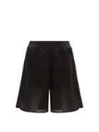 Moncler - Technical Mesh Shorts - Womens - Black