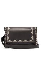 Matchesfashion.com Isabel Marant - Miskai Embellished Leather Cross Body Bag - Womens - Black