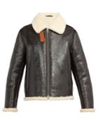 Acne Studios Shearling And Leather Aviator Jacket