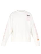 Matchesfashion.com Heron Preston - Nasa Print Sweatshirt - Mens - White Multi