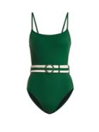 Solid & Striped The Nina Waist-belt Swimsuit