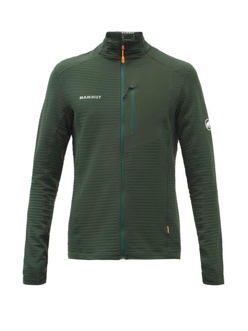 Mens Activewear Mammut Delta X - Aconcagua Technical Mid-layer Jacket - Mens - Green