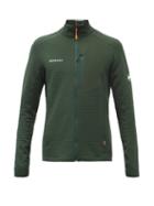 Mens Activewear Mammut Delta X - Aconcagua Technical Mid-layer Jacket - Mens - Green