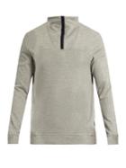 Hamilton And Hare Half-zip Cotton-blend Sweatshirt