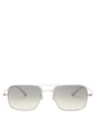 Matchesfashion.com The Row - X Oliver Peoples Victory La Square Sunglasses - Womens - Grey