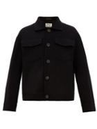 Matchesfashion.com Acne Studios - Dagnite Boiled-wool Jacket - Mens - Black