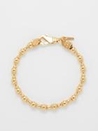 Emanuele Bicocchi - Beaded 24kt Gold-plated Bracelet - Mens - Gold