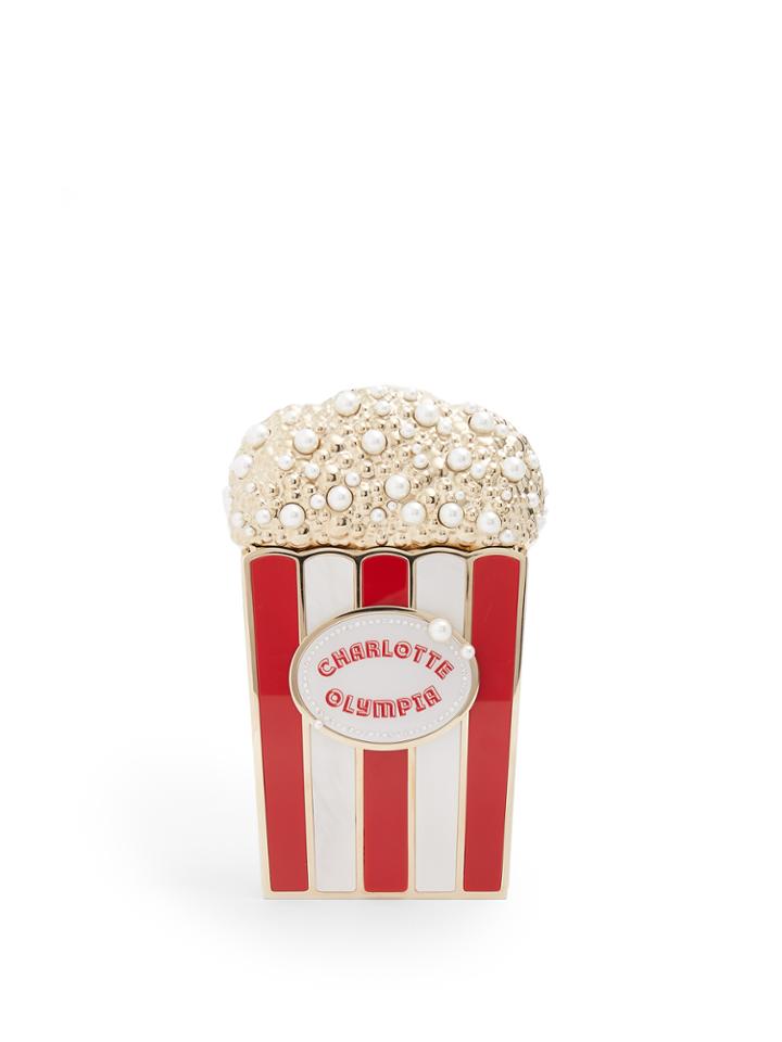 Charlotte Olympia Popcorn Perspex Clutch
