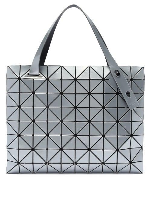 Matchesfashion.com Bao Bao Issey Miyake - Carton Pvc Tote Bag - Womens - Silver